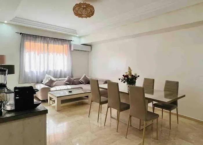 Apartment Design 3 Bedroom Hivernage Gueliz Marrakech K13