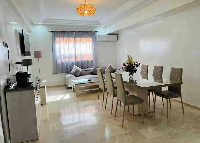 Apartment Design 3 Bedroom Hivernage Gueliz Marrakech K13
